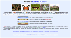 Desktop Screenshot of butterfliesofamerica.com